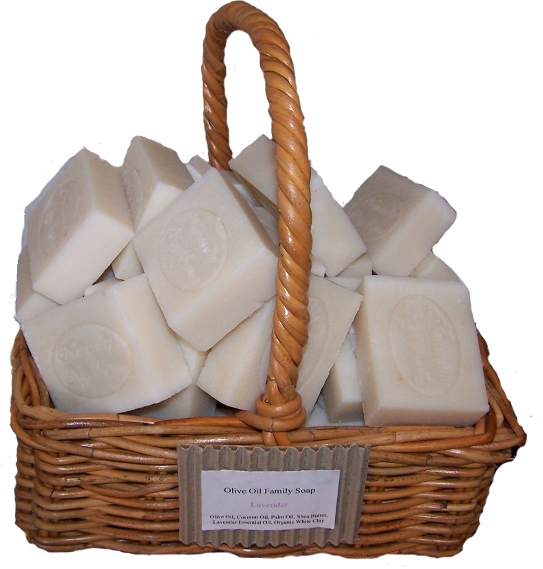 Handmade 40% Olive Oil Family Soap Handmade 40% Olive Oil Family Soap