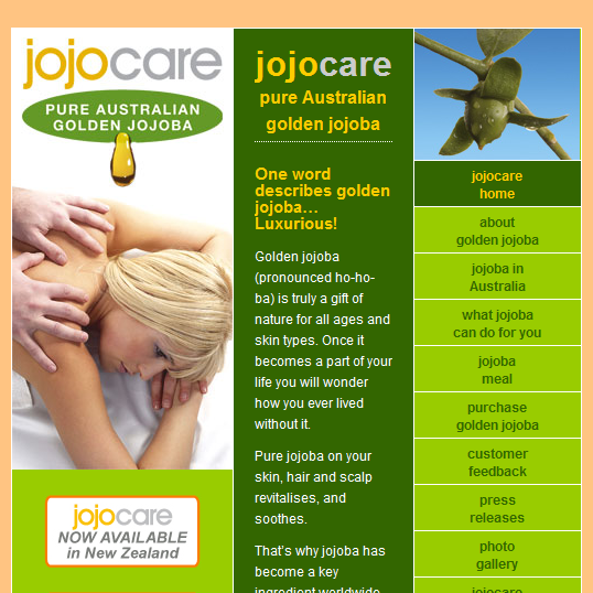 Pure Australian Golden Jojoba - a luxurious massage, bath and spa oil, skin moisturiser, wrinkle smoother, hand, nail and cuticle conditioner and hair and scalp conditioner